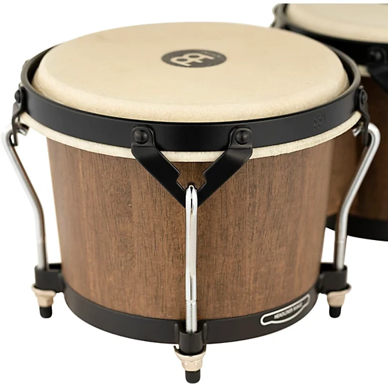 MEINL Headliner Traditional Designer Series Wood Bongos Walnut Brown 6.75 in. x 8 in.