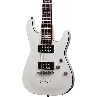 Schecter Guitar Research OMEN-7 Electric Guitar Vintage White