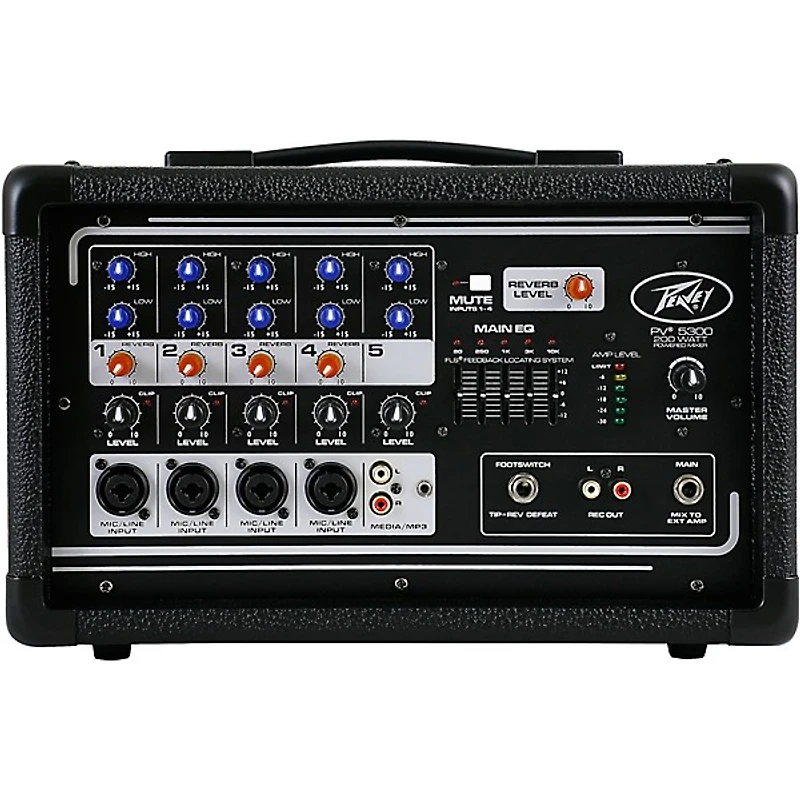 Peavey PV 5300 5-Channel Powered Mixer