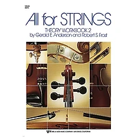 KJOS All For Strings Theory Workbook 2 Violin