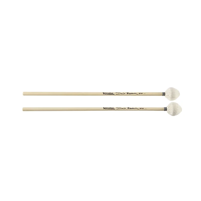 Innovative Percussion David Friedman Vibraphone / Marimba Mallets Gray Tape Rattan Handles