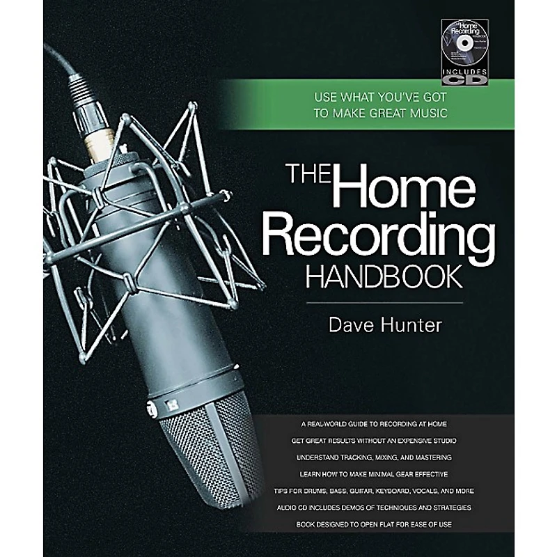 Hal Leonard The Home Recording Handbook Book/CD