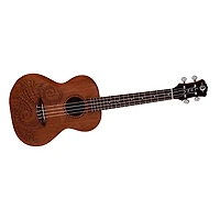 Luna Tattoo Tenor Ukulele Natural Tenor