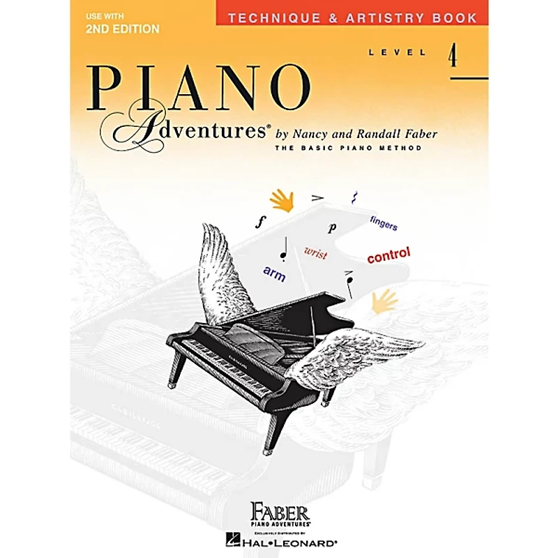 Faber Piano Adventures Technique & Artistry Level 4 Faber Piano Adventures Second Edition Book