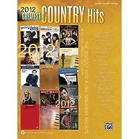 Alfred 2012 Greatest Country Hits PVC Book