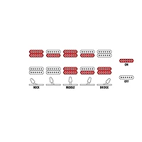 Ibanez GRG120BDXL Left-Handed Electric Guitar Black