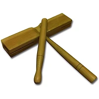 Rhythm Band Flat Tick Tock Block Bamboo