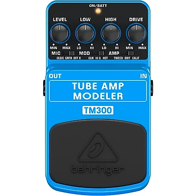 Behringer TM300 Tube Amp Modeler Effects Pedal