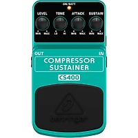 Behringer CS400 Compressor/Sustainer Guitar Effects Pedal