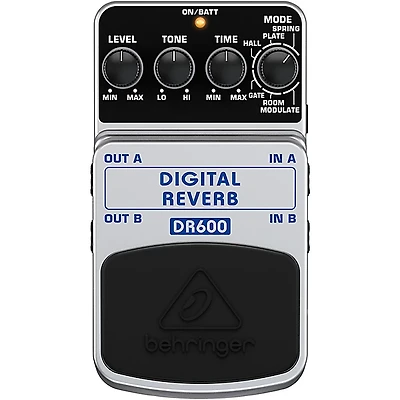 Behringer DR600 Digital Stereo Reverb Guitar Effects Pedal