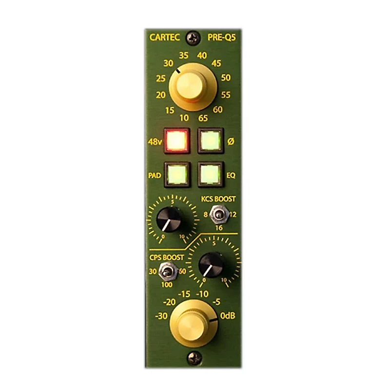 CARTEC Audio PRE-Q5 API 500 Series Mic Preamp