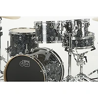 DW Performance Series 5-Piece Shell Pack Black Diamond with Chrome Hardware