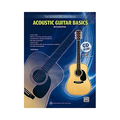 Alfred Ultimate Beginner Acoustic Guitar Basics, Revised Edition (Book/Online Audio)