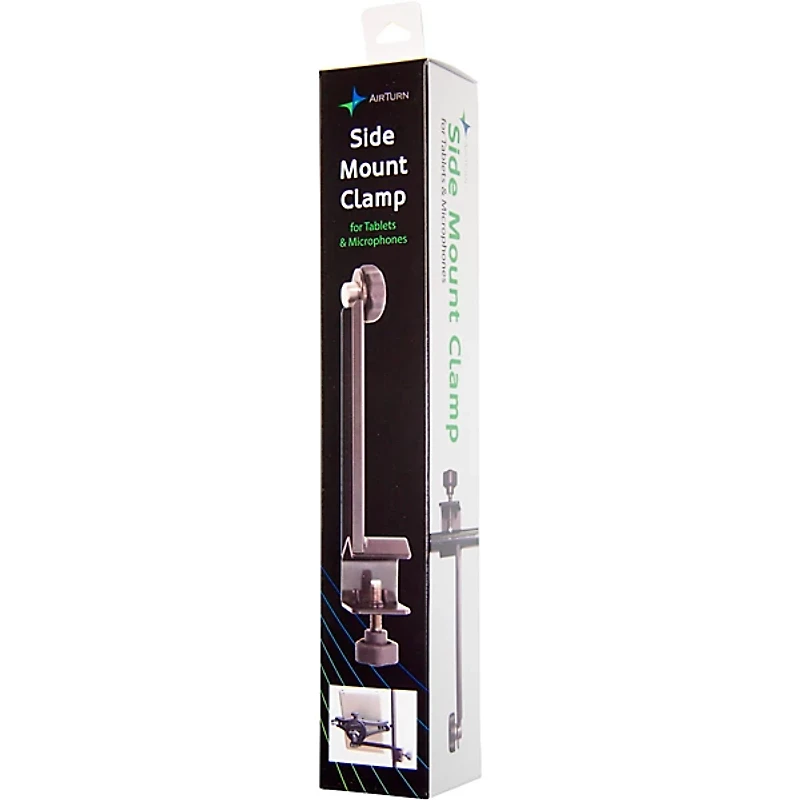 AirTurn Side Mic Mount Clip 8" Extension Arm