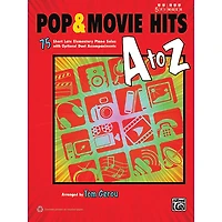 Alfred Pop & Movie Hits A to Z Five Finger Piano Book
