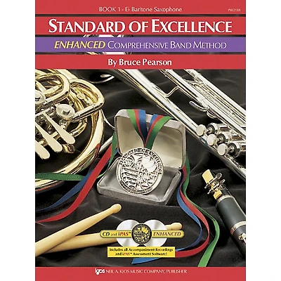 KJOS Standard Of Excellence Book 1 Enhanced Baritone Sax Band Method