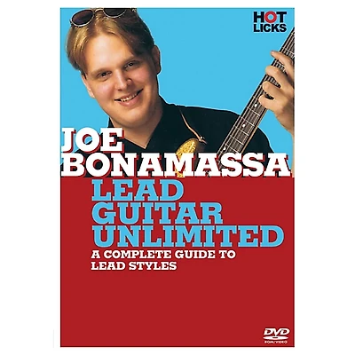 Hal Leonard Joe Bonamassa - Lead Guitar Unlimited DVD Hot Licks