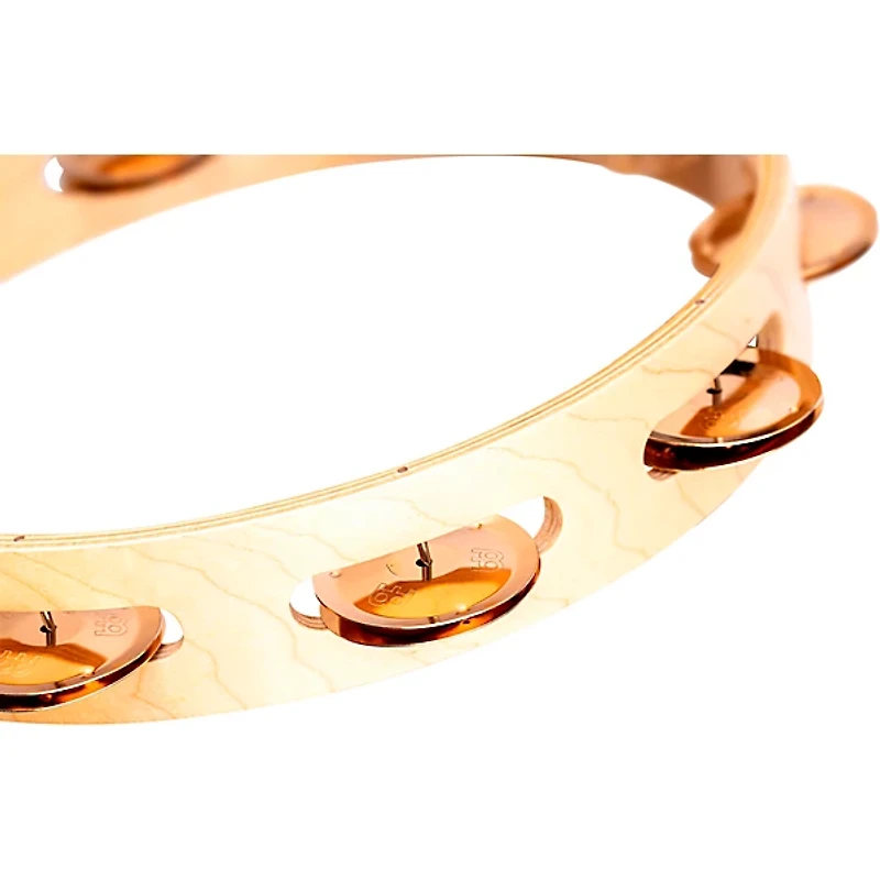 MEINL Artisan Edition Tambourine Single Row Bronze Jingles 10 in.