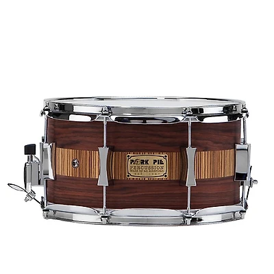 Pork Pie Rosewood Zebra Maple Snare Drum