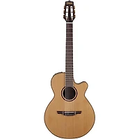Takamine Pro Series 3 Folk Nylon Cutaway Acoustic-Electric Guitar Natural