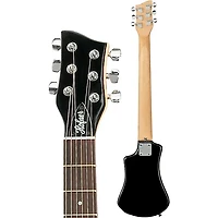 Hofner Shorty Electric Travel Guitar Black