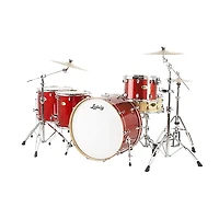 Ludwig Centennial Zep 4-Piece Shell Pack Red Sparkle