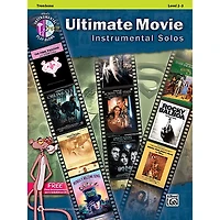 Alfred Ultimate Movie Instrumental Solos for Trombone Book & CD