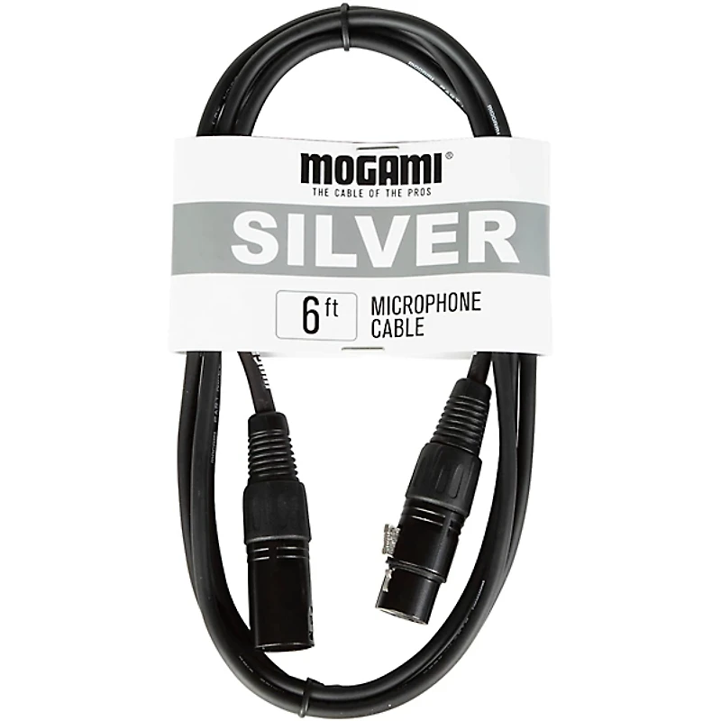 Mogami Silver XLR Microphone Cable -