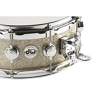 DW Collector's Series FinishPly Top Edge Snare Drum Broken Glass 14x6