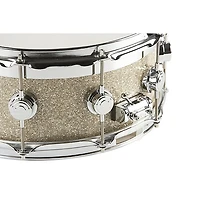 DW Collector's Series FinishPly Top Edge Snare Drum Broken Glass 14x6
