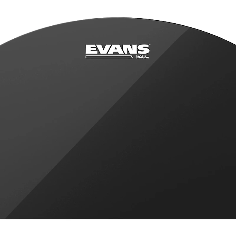 EVANS Black Chrome Tom Batter Drum Head -