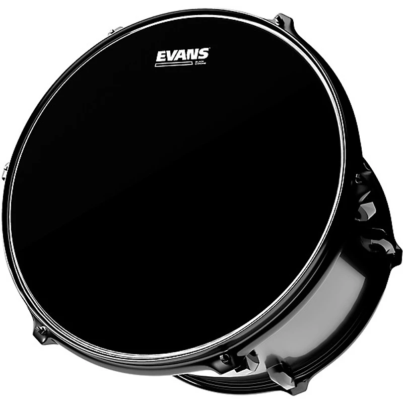 EVANS Black Chrome Tom Batter Drum Head -