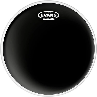 EVANS Black Chrome Tom Batter Drum Head -