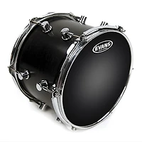 EVANS Black Chrome Tom Batter Drum Head -