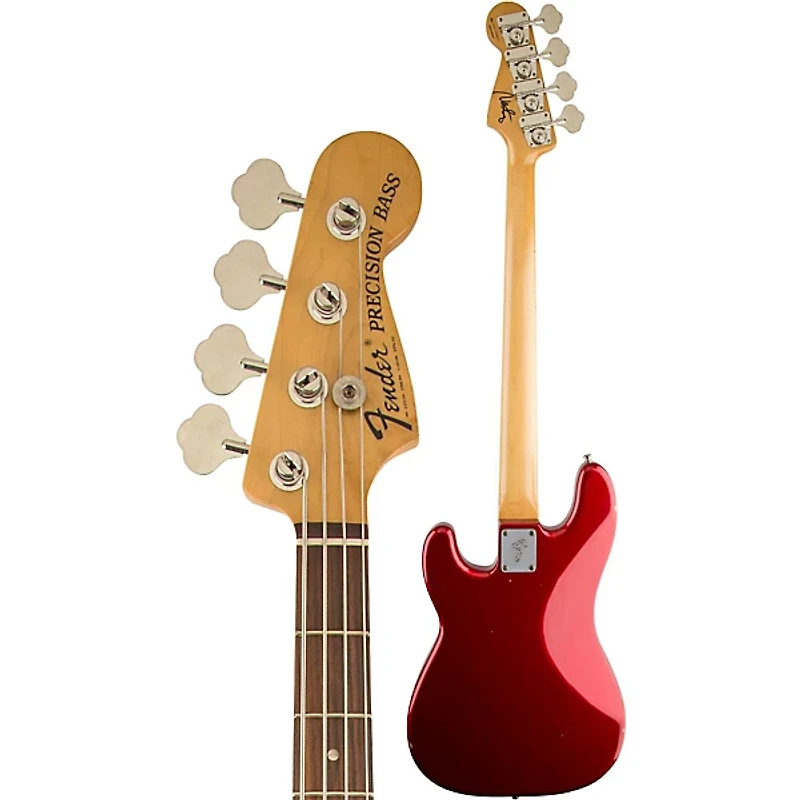 Fender Nate Mendel Precision Bass Guitar Candy Apple Red Rosewood Fingerboard