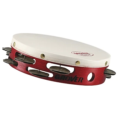 Grover Pro Projection-Plus Double-Row Heat Treated Silver Tambourine