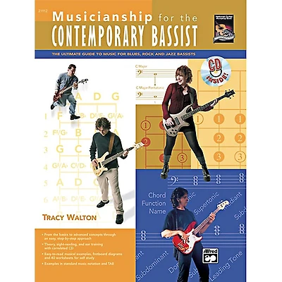 Alfred Musicianship for the Contemporary Bassist Book & CD