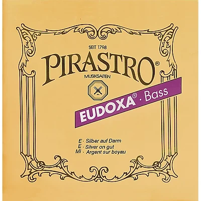 Pirastro Eudoxa Series Double Bass String Set 3/4