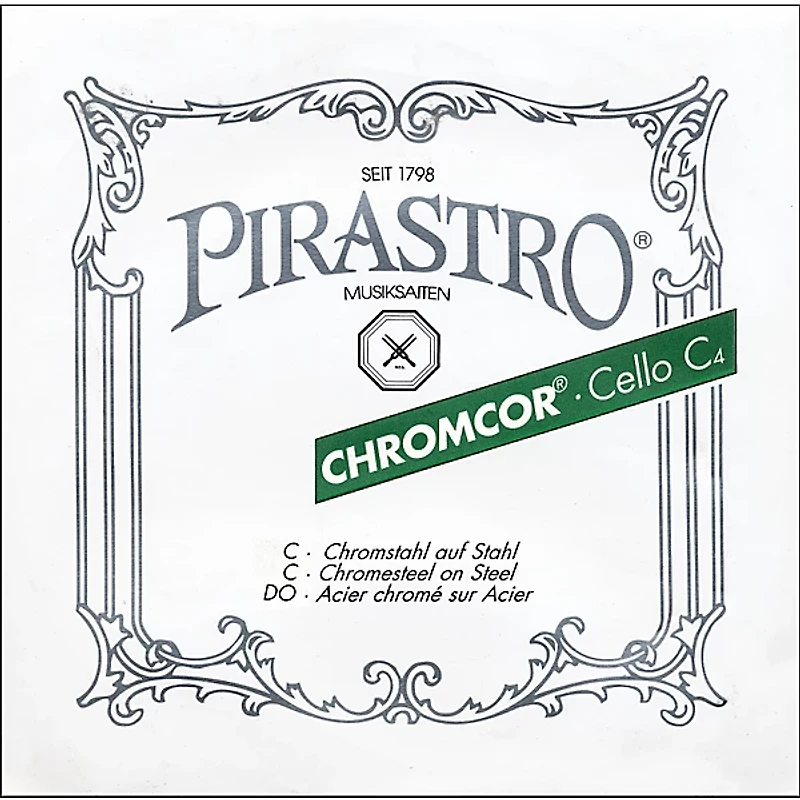 Pirastro Chromcor Series Cello String Set