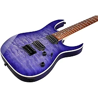 Ibanez RG421QM Quilted Maple Top Electric Guitar Cerulean Blue Burst