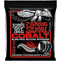 Ernie Ball P02730 Cobalt 7-String Skinny Top Heavy Bottom Electric Guitar Strings 10-62