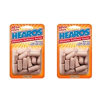 Hearos Ultimate Softness Bulk Pack Ear Plugs 20 Pair (Pack of 2)
