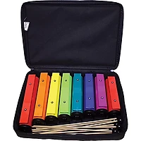 Rhythm Band Deluxe 8-Note Diatonic Resonator Bell Set