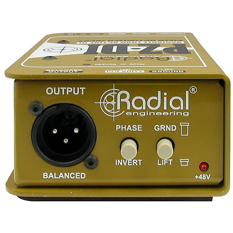 Radial Engineering PZ-DI Acoustic/Orchestral Instrument Active Direct Box