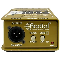 Radial Engineering PZ-DI Acoustic/Orchestral Instrument Active Direct Box