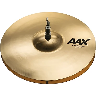 SABIAN AAX X-Plosion Hi-Hat Cymbals Brilliant Brilliant 14 Inch