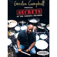 Hudson Music Gorden Campbell - Secrets of the Working Drummer DVD