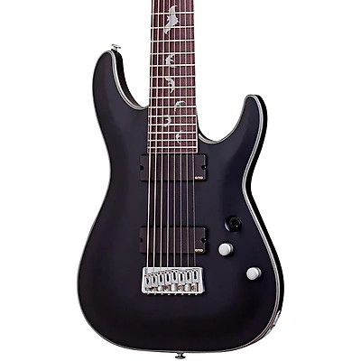 Schecter Guitar Research Damien Platinum 8-String Electric Guitar Satin Black