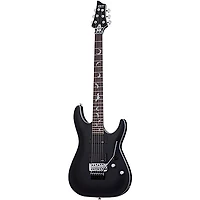 Schecter Guitar Research Damien Platinum 6 With Floyd Rose Electric Guitar Satin Black