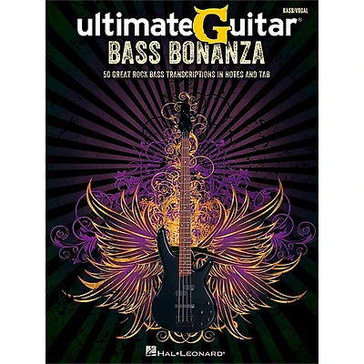 Hal Leonard Ultimate Guitar Bass Bonanza Bass Tab Songbook